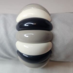 Vintage Avon 1986 Art Color Stretch Bracelet EUC